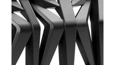 Spec-D Shark Style Hood Grille w/ 3D Smoked Lens LED Turn Signal Lights Ford Mustang 2018-2023                                     - HG-MST18BKDRL-KH - Image 6