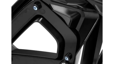 Spec-D Shark Style Hood Grille w/ 3D Smoked Lens LED Turn Signal Lights Ford Mustang 2018-2023                                     - HG-MST18BKDRL-KH - Image 7