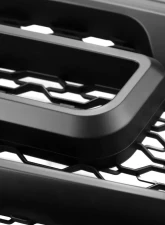 Spec-D Rebel Spec-D Style Front hood Grille with Amber LED Lights Dodge RAM 1500 2009-2012                                     - HG-RAM0915BB-LED-JB - Image 4