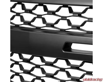 Spec-D Black Honeycomb Front Hood Grille Chevrolet Silverado 2500HD/3500HD 2005-2006 - HG-SIV05BB-JB