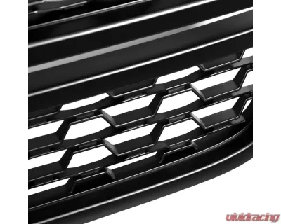 Spec-D Black Honeycomb Front Hood Grille Chevrolet Silverado 2500HD/3500HD 2005-2006 - HG-SIV05BB-JB