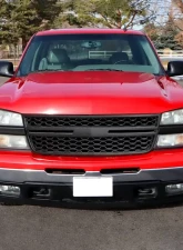 Spec-D Black Honeycomb Front Hood Grille Chevrolet Silverado 2500HD/3500HD 2005-2006                                     - HG-SIV05BB-JB - Image 9
