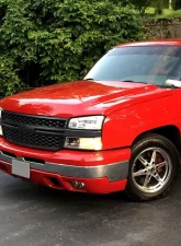 Spec-D Black Honeycomb Front Hood Grille Chevrolet Silverado 2500HD/3500HD 2005-2006                                     - HG-SIV05BB-JB - Image 10