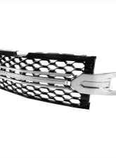 Spec-D Glossy Black Honeycomb Hood Grille w/ Chrome Trim Chevrolet Silverado 2019-2022                                     - HG-SIV1915LTCB-GL - Image 10