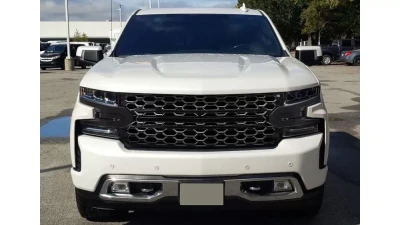 Spec-D Glossy Black Honeycomb Hood Grille Chevrolet Silverado 2019-2022                                     - HG-SIV1915LTGB-GL - Image 10