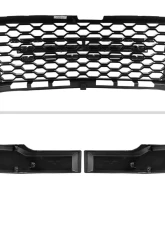 Spec-D Glossy Black Honeycomb Hood Grille Chevrolet Silverado 2019-2022                                     - HG-SIV1915WTGB-GL - Image 7
