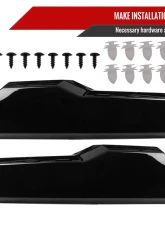 Spec-D Glossy Black Honeycomb Hood Grille Chevrolet Silverado 2019-2022                                     - HG-SIV1915WTGB-GL - Image 8