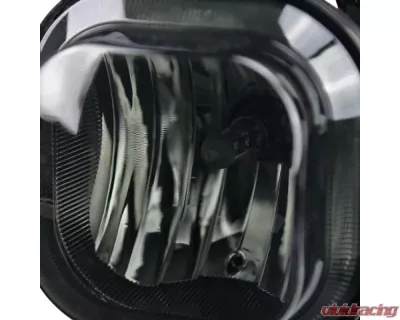 Spec-D H10 Fog Lights (Chrome Housing/Smoked Lens) Ford F-Series | Excursion 1999-2004 - LF-F25099GOEM-HZ