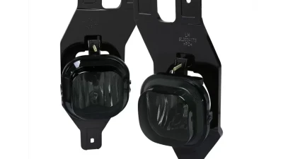 Spec-D H10 Fog Lights (Chrome Housing/Smoked Lens) Ford F-Series | Excursion 1999-2004                                     - LF-F25099GOEM-HZ - Image 9