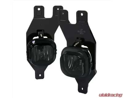 Spec-D H10 Fog Lights (Chrome Housing/Smoked Lens) Ford F-Series | Excursion 1999-2004 - LF-F25099GOEM-HZ