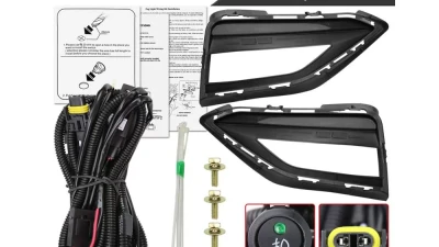 Spec-D H11 Fog Lights Kit (Chrome Housing/Clear Lens) Volkswagen Jetta 2019-2021                                     - LF-JET19COEM-DL - Image 6