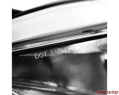 Spec-D H11 Fog Lights Kit (Chrome Housing/Clear Lens) Volkswagen Jetta 2019-2021 - LF-JET19COEM-DL