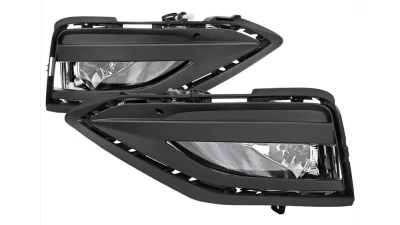 Spec-D H11 Fog Lights Kit (Chrome Housing/Clear Lens) Volkswagen Jetta 2019-2021                                     - LF-JET19COEM-DL - Image 10