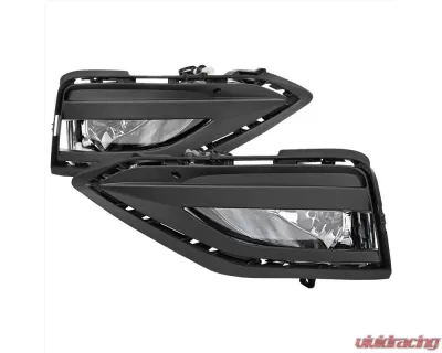 Spec-D H11 Fog Lights Kit (Chrome Housing/Clear Lens) Volkswagen Jetta 2019-2021 - LF-JET19COEM-DL