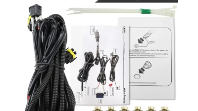 Spec-D LED Fog Lights Kit (Matte Black Housing/Clear Lens) Chevrolet Silverado 2019-2022                                     - LF-SIV1915JMLED-DL - Image 6