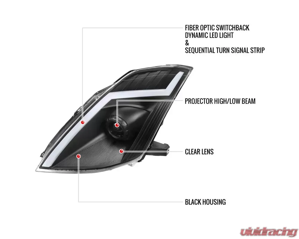 Spec-D Switchback Sequential Turn Signal Animated LED Bar