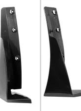 Spec-D Black 2PC Front Bumper Canards Spats Cover Chevrolet Corvette 2014-2019                                     - LPS-CVET14GB-KH - Image 3