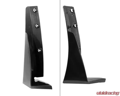 Spec-D Black 2PC Front Bumper Canards Spats Cover Chevrolet Corvette 2014-2019 - LPS-CVET14GB-KH