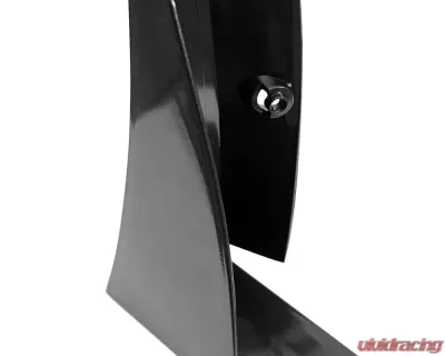 Spec-D Black 2PC Front Bumper Canards Spats Cover Chevrolet Corvette 2014-2019 - LPS-CVET14GB-KH