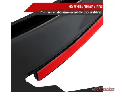 Spec-D Lower Dive Front Bumper Canards Trims Ford Mustang GT | Ecoboost 2018-2022 - LPS-MST18GT-LD