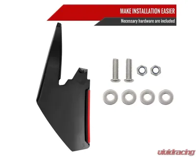 Spec-D Lower Dive Front Bumper Canards Trims Ford Mustang GT | Ecoboost 2018-2022 - LPS-MST18GT-LD