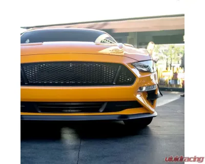 Spec-D Lower Dive Front Bumper Canards Trims Ford Mustang GT | Ecoboost 2018-2022 - LPS-MST18GT-LD