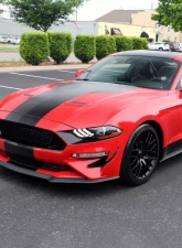 Spec-D Lower Dive Front Bumper Canards Trims Ford Mustang GT | Ecoboost 2018-2022                                     - LPS-MST18GT-LD - Image 10