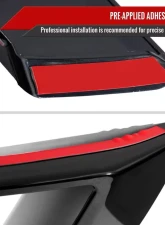 Spec-D Front Bumper Fog Light Vent Canards Cover Ford Mustang 2018-2022                                     - LPS-MST18GT-V2-LD - Image 4