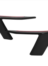 Spec-D Front Bumper Fog Light Vent Canards Cover Ford Mustang 2018-2022                                     - LPS-MST18GT-V2-LD - Image 10