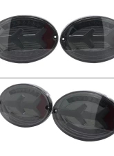 Spec-D 4 PC White LED Bar Tail Lights Chrome Housing/Dark Smoke Lens Chevrolet Corvette C5 1997-2004                                     - LT-CVET97GLED-G2-OZ - Image 3