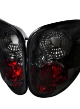 Spec-D Taillights (Chrome Housing/Smoked Lens) Ford F-150 1997-2004                                     - LT-F150F97G-TM - Image 10