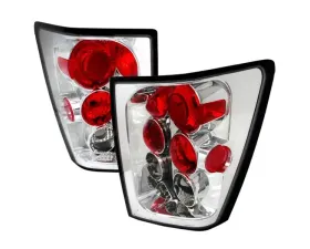 Spec-D  Lights Chrome Housing/Clear Lens Jeep Grand Cherokee 2005-2006