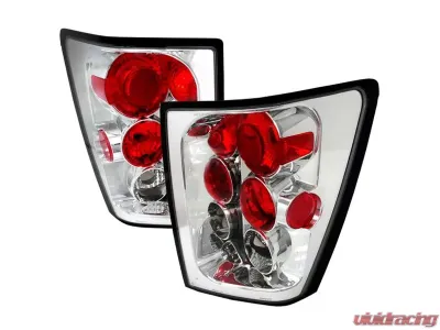 Spec-D  Lights Chrome Housing/Clear Lens Jeep Grand Cherokee 2005-2006 - LT-GKEE04-TM