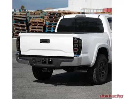 Spec-D Sequential Signal LED Taillights (Glossy Black Housing/Smoked Lens) Toyota Tacoma 2016-2022 - LT-TAC16SMLED-SQ-FS