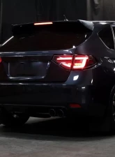 Spec-D LED Red Sequential Tube Tail Lights Matte Black Housing/Clear Lens Subaru Impreza WRX Hatchback 2008-2014                                     - LT-WRX085JRLED-SQ-TM - Image 10