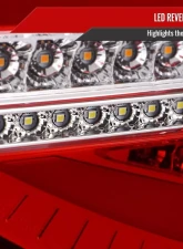 Spec-D LED Sequential Tube Tail Lights Chrome Housing/Red Lens Subaru Impreza WRX Hatchback 2008-2014                                     - LT-WRX085RLED-SQ-TM - Image 5