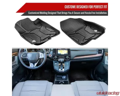 Spec-D 3PC All Weather TPE Floor Mats Honda CR-V 2017-2022 - MAT-CRV17A-MP