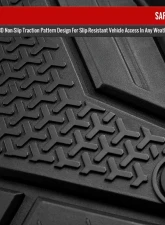 Spec-D 3PC All Weather TPE Floor Mats Honda CR-V 2017-2022                                     - MAT-CRV17A-MP - Image 5