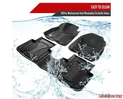 Spec-D 3PC All Weather TPE Floor Mats Honda CR-V 2017-2022 - MAT-CRV17A-MP