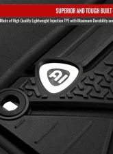 Spec-D 5PC All Weather TPE Floor Mats Honda Civic 2016-2021                                     - MAT-CV16A-MP - Image 4