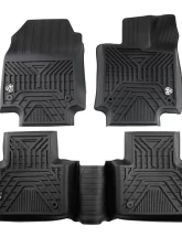 Spec-D 3PC All Weather Black TPE Floor Mats Toyota RAV4 2019-2022                                     - MAT-RAV19A-MP - Image 8