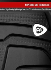 Spec-D All Weather 3PC TPE Floor Mats Tesla Model 3 2017-2022                                     - MAT-TSLA317A-MP - Image 4