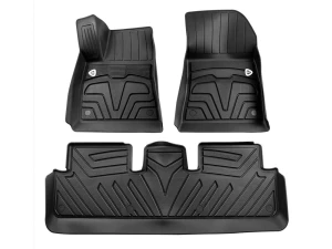 Spec-D All Weather 3PC TPE Floor Mats Tesla Model 3 2017-2022 - MAT-TSLA317A-MP - Image 3