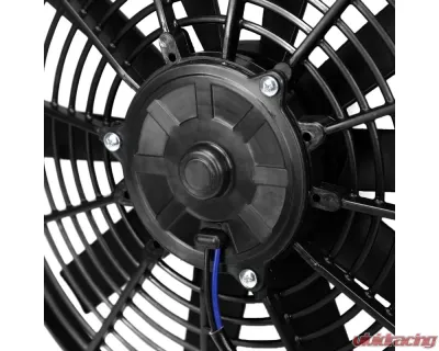 Spec-D Universal 14 Inch 12V/160W Radiator Cooling Fan Kit - RAD3F-FAN14