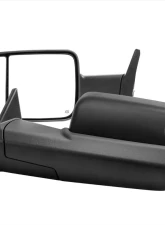 Spec-D Black Power Heated Towing Mirrors With Clear Lens LED Turn Signal Dodge RAM 1500 | Dodge RAM 2500/3500 1988-2002                                     - RMX-RAM98HP-G1-FS - Image 9
