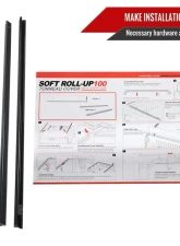 Spec-D 5.5FT Short Bed Soft Roll Up Tonneau Cover Ford F-150 2004-2014                                     - TCR2-F15004-55-MP - Image 9