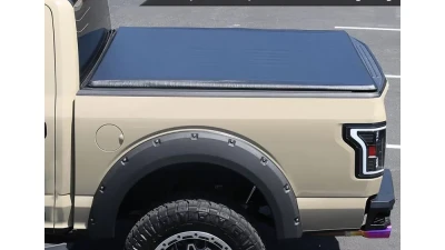 Spec-D 6.5' Bed Roll Up Tonneau Cover Chevrolet Silverado | GMC Sierra 2014-2019                                     - TCR2-SIV14-65-MP - Image 2