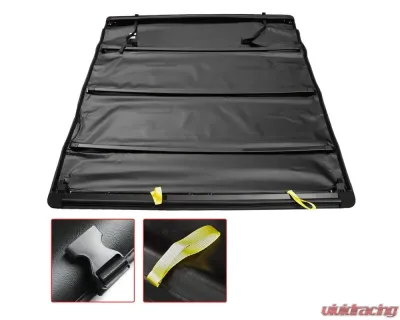 6.5FT Bed Roll Up Tonneau Cover Chevrolet Silverado/GMC Sierra 1500/2015-2019 Silverado/Sierra 2500HD/3500HD 2014-2018 - TCR2-SIV14-65-MP