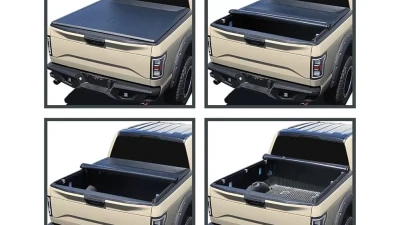 Spec-D 5.2' Short Bed Roll Up Tonneau Cover Chevrolet Colorado | GMC Canyon 2015-2022                                     - TCR2-COL15-5-MP - Image 10