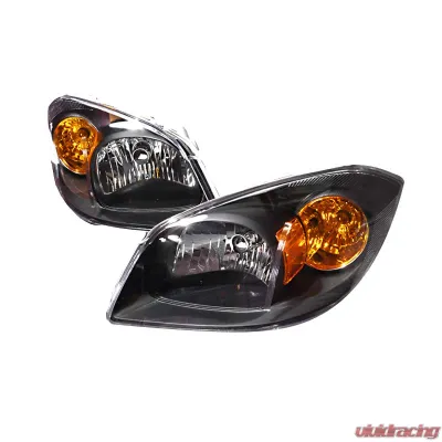 Spec-D Black Housing Headlights Chevrolet Cobalt 2005-2010 - 2LH-COB05JM-KS